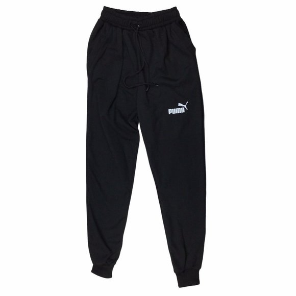PUMA Men's Knit Jogger Essentials Logo Pants Drawstring Waist Casual Size M - Picture 1 of 4